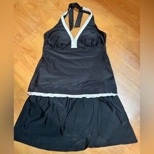 NWOT - Christina Swim 2 Piece Set(US 8) with Ruffle Details